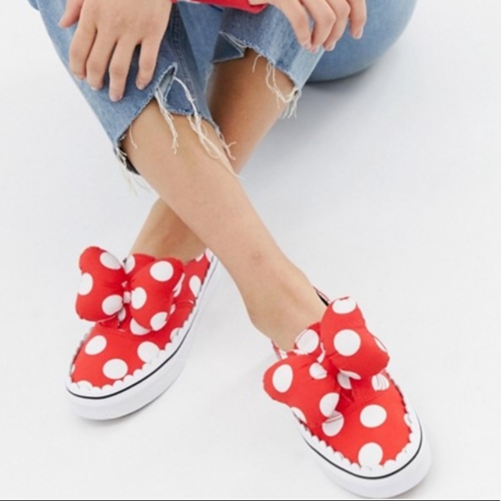 Disney Minnie Mouse Red Polka Dot Vans